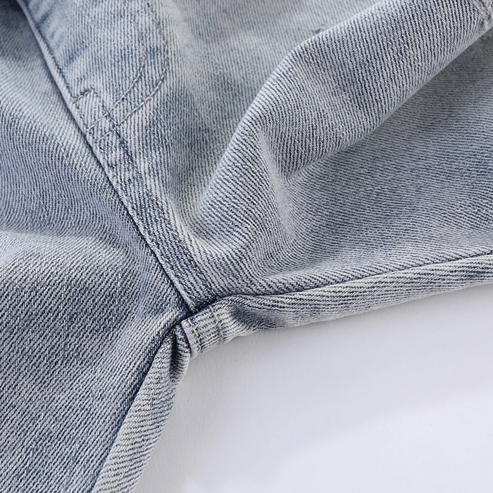 

Mudkingdom Girl Stretch Jeans with Belt Fashion Solid Elastic Waist Denim Girls Trousers Kids Clothes