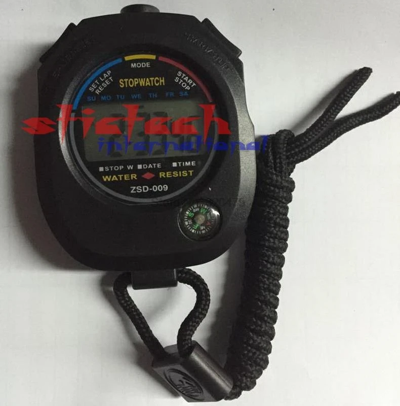 by dhl or ems 200 pcs Waterproof Digital LCD built-in compass Stopwatch Chronograph Timer Counter Sports Alarm ping hot sales | Дом и сад