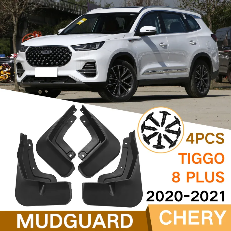 

Mud Flap for Chery Tiggo 8 Plus 2020-2021 Front Rear Fender Guard Splash Mudguards Car Accessories Tiggo 8 2018