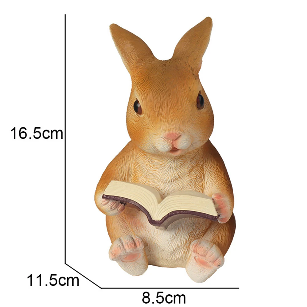 1 шт. милый кролик животное искусство Настольная игрушка украшение для дома