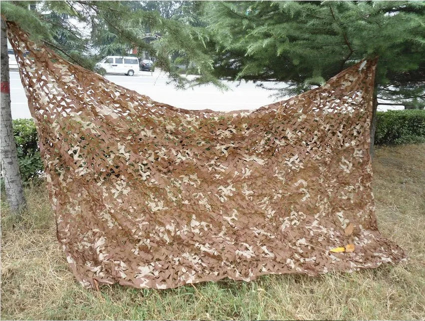 1.5X 4M пустынная Маскировочная Сетка осенние листья камуфляж сетка для кемпинга и охоты солнечные укрытия