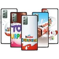 egg kinder joy surprise phone case for samsung m51 m31 m31s m30s m21 m11 m01 cover for note 20 ultra 10lite 10plus 9 8 coque bag