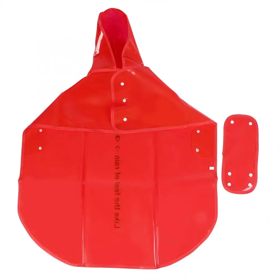 Водонепроницаемый дождевик с капюшоном для домашних животных из ПУ кожи|Пальто и