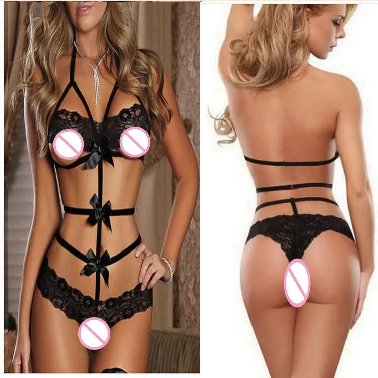 Babydoll пижамы интимные игрушки для женщин Экзотическая одежда кружевное платье с