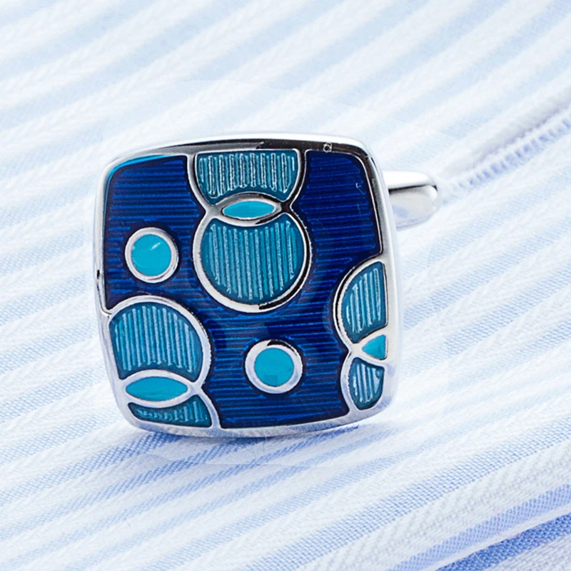 

DUGARY Luxury shirt cufflinks for men's Brand cuff buttons cuff links High Quality Enameled metal abotoaduras Jewelry gemelos