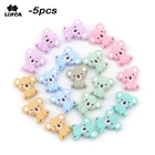 5 шт., Силиконовые Прорезыватели для зубов в форме животных