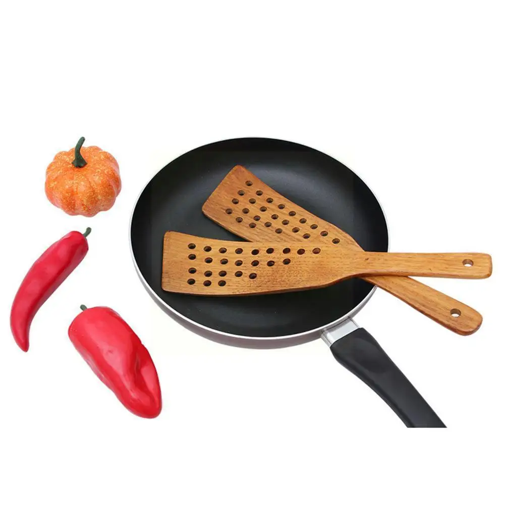 Антипригарные деревянные лопатки лопатка для жарки кухни бамбуковое дерево