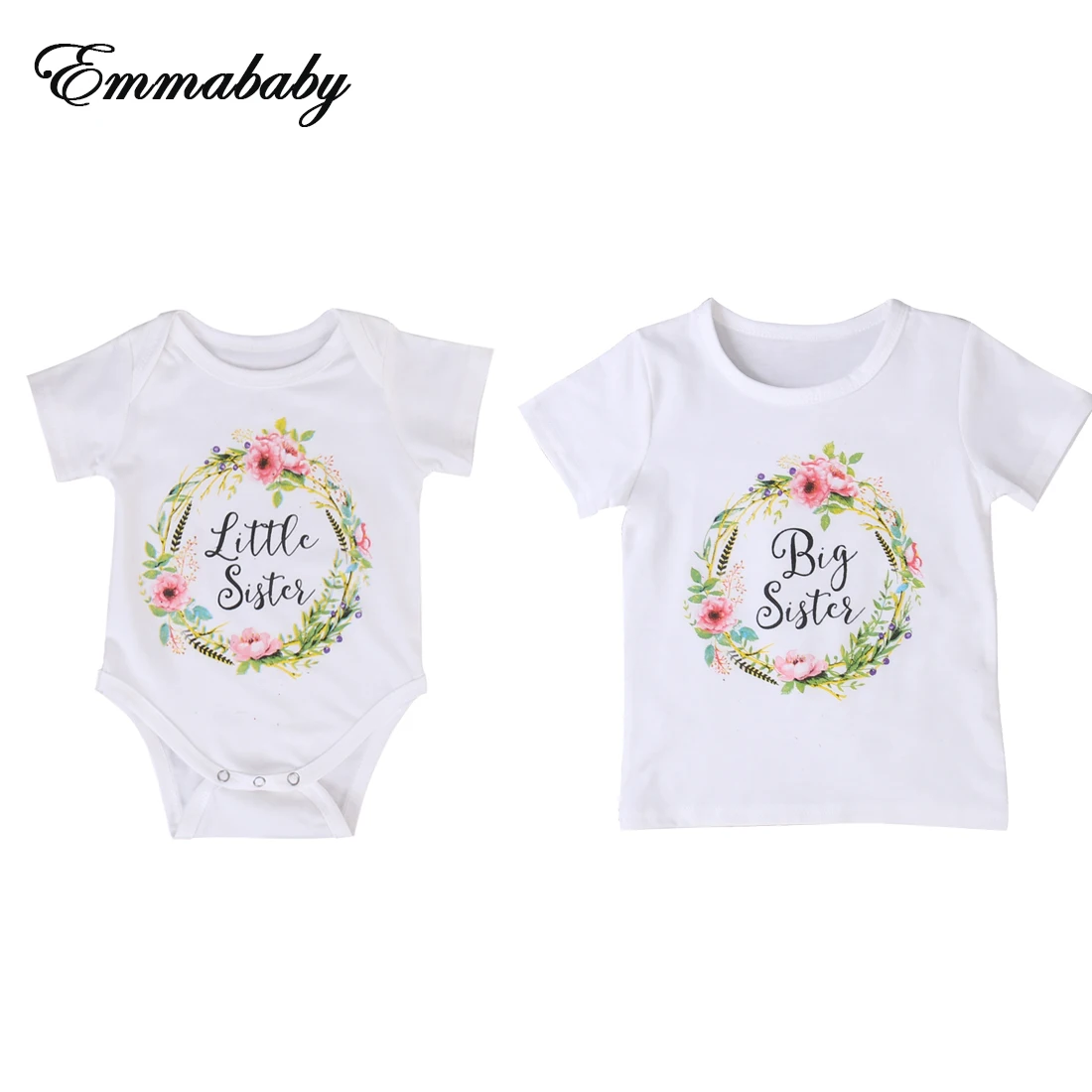 Новинка 2020 года Летний комбинезон для маленьких девочек Комбинезон и футболка