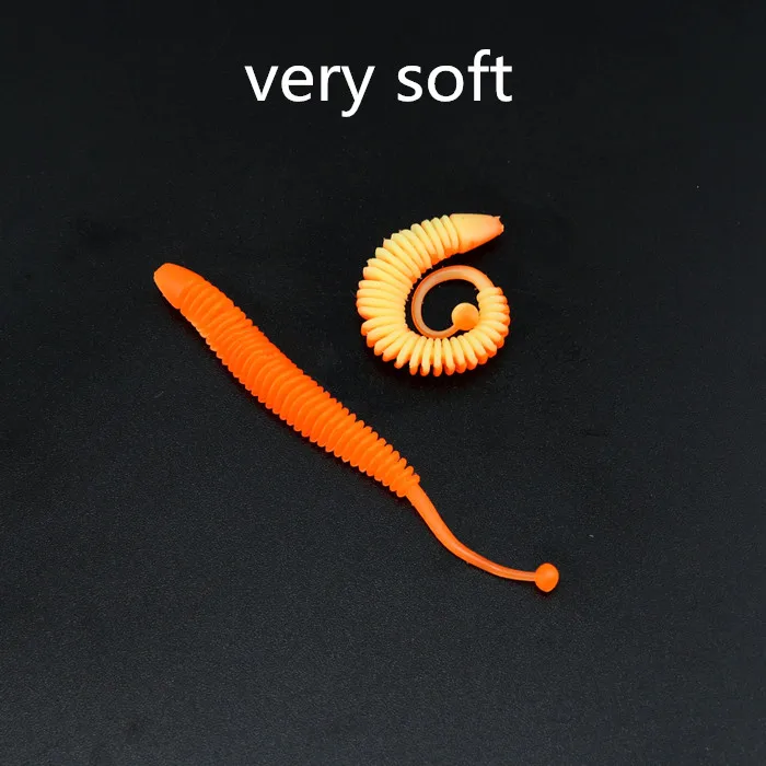 8 см 1 г длинный мягкий шарик-хвост приманка рыболовная многоцветная штука | Спорт