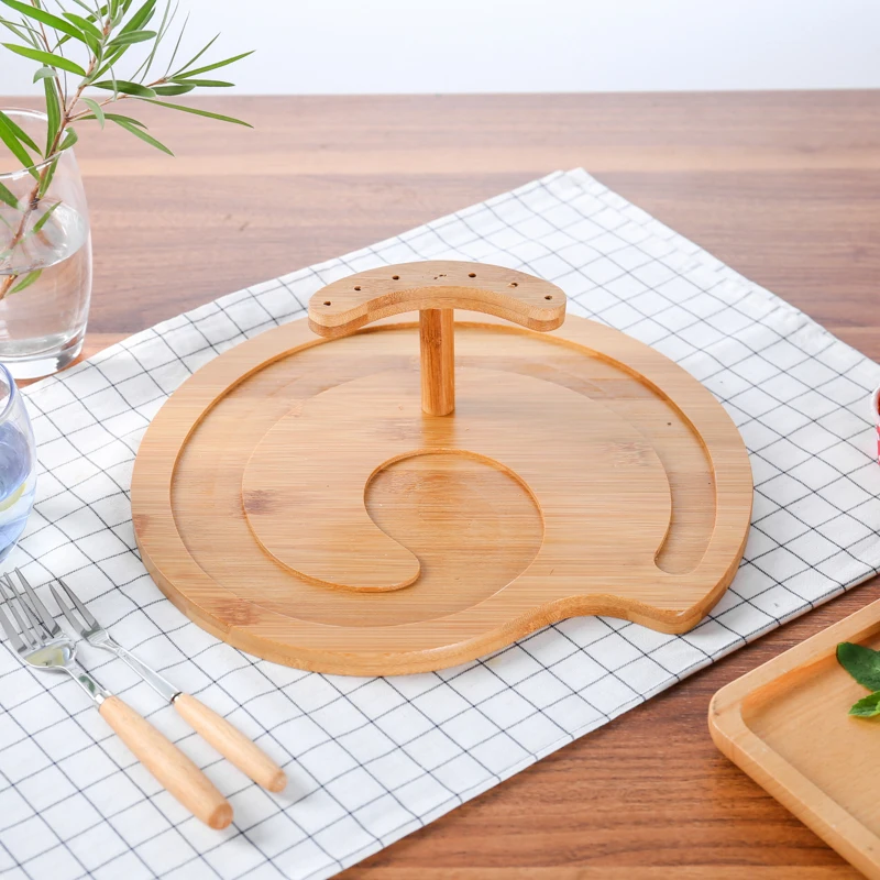 

Creative Ceramics Music Note Serving Dish Decorative Porcelain Snail Assorted Plate Bamboo Tableware for Candy Nuts Sweetmeat