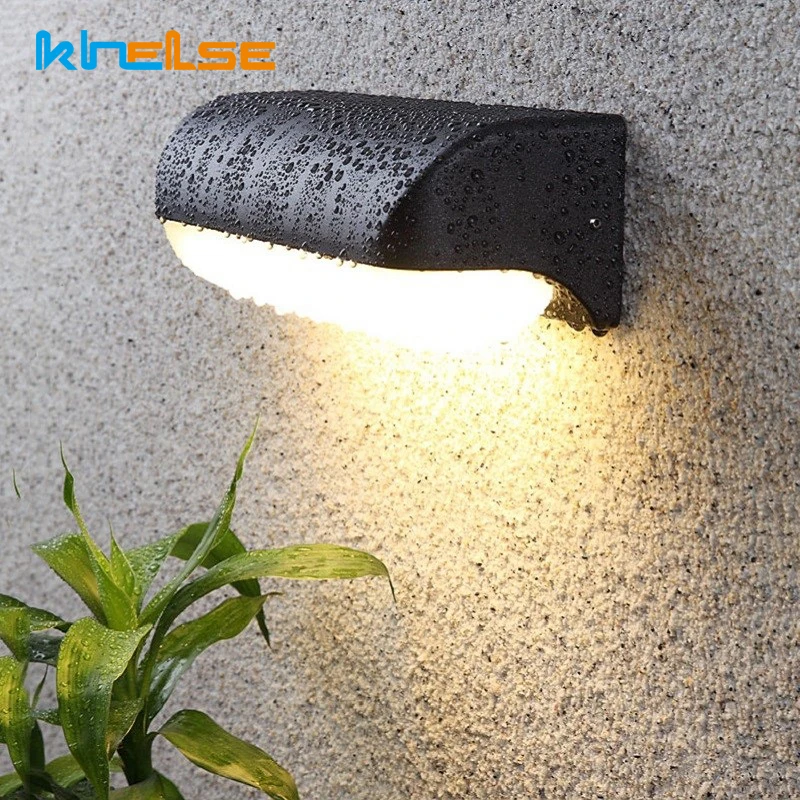 Садовый настенный фонарь на открытом воздухе Водонепроницаемый веранды