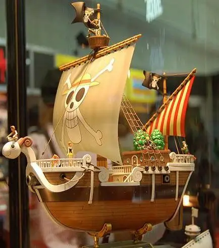One piece Going Merry Thousand Sunny boat PVC Action Figure Collection model Toy 28cm | Игрушки и хобби