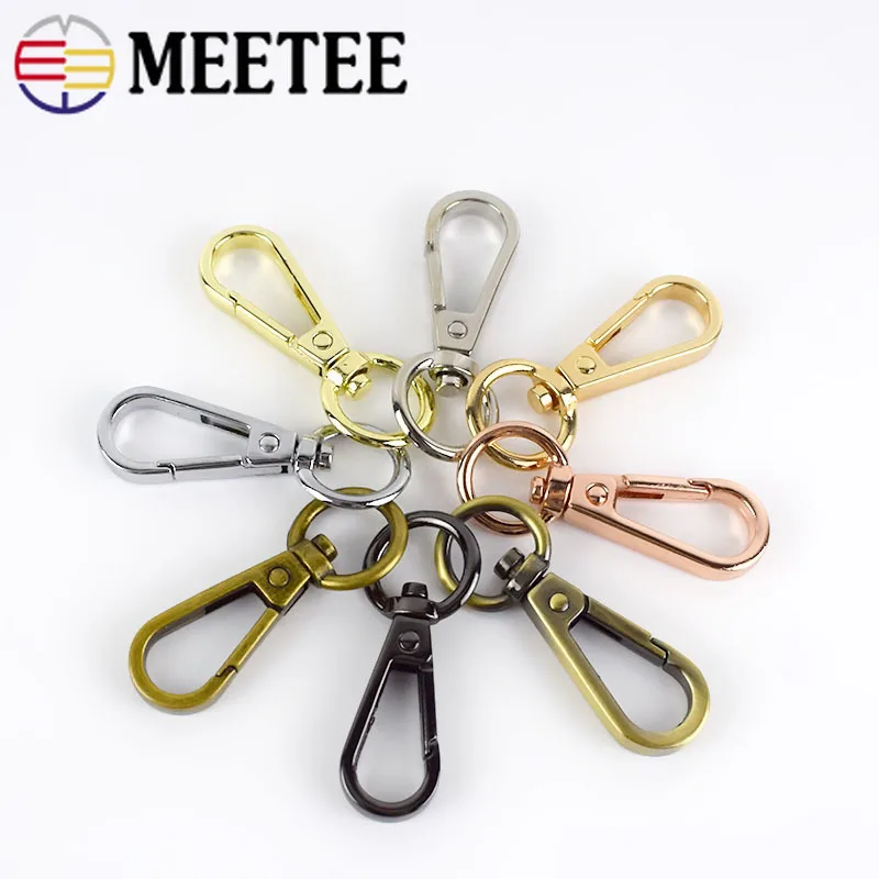 4/10/20 шт. 13 мм Meetee металлические пряжки Омаров застежка вертлюжные зажимные зажимы