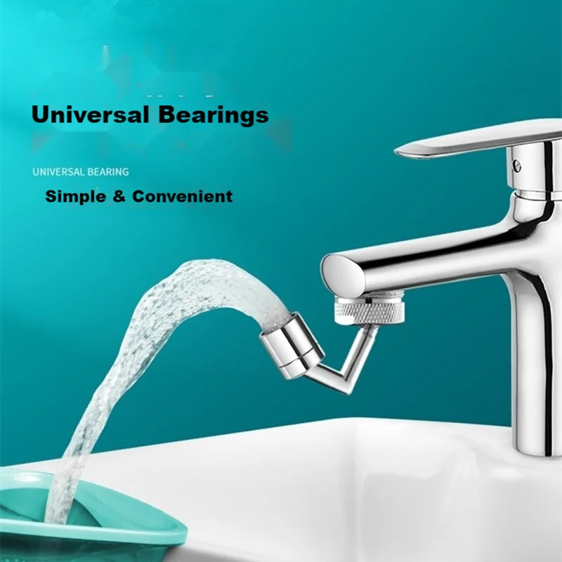 

Universal Aerator Splash Proof Faucet 360° Rotating Faucet Head Extender Kitchen Faucet Accessories Water Filter Faucet Nozzle