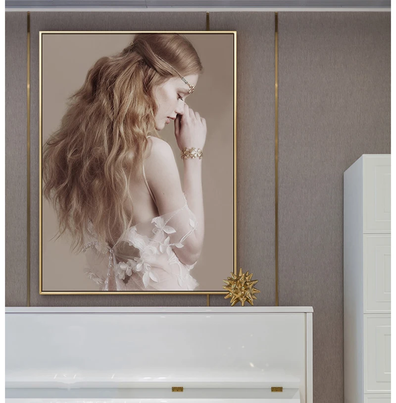 Скандинавия рисунок на спине плакат шелковая мечта HD искусство домашний декор