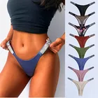 Роскошные трусики с надписью стразы, сексуальные стринги с заниженной талией, атласное белье, бесшовные трусики танга, стринги, нижнее белье