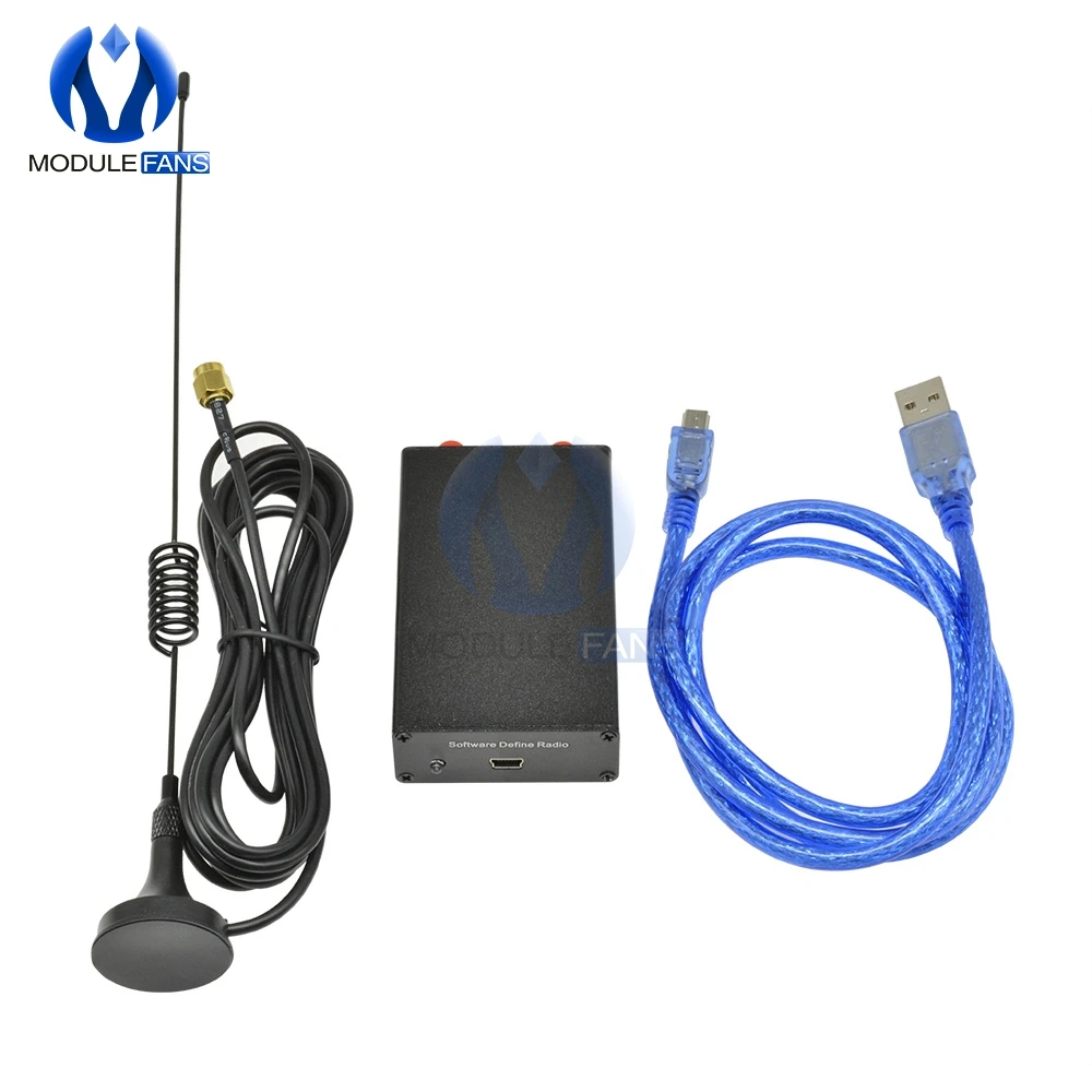 Ham Radio Receiver R820T+8232 100KHz-1.7GHz full band UV HF RTL-SDR USB Tuner | Электронные компоненты и