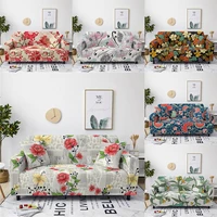 combination sofa covers for living room flowers printed elastic stretch slipcovers couch cover sofa protector cover 1234 seat