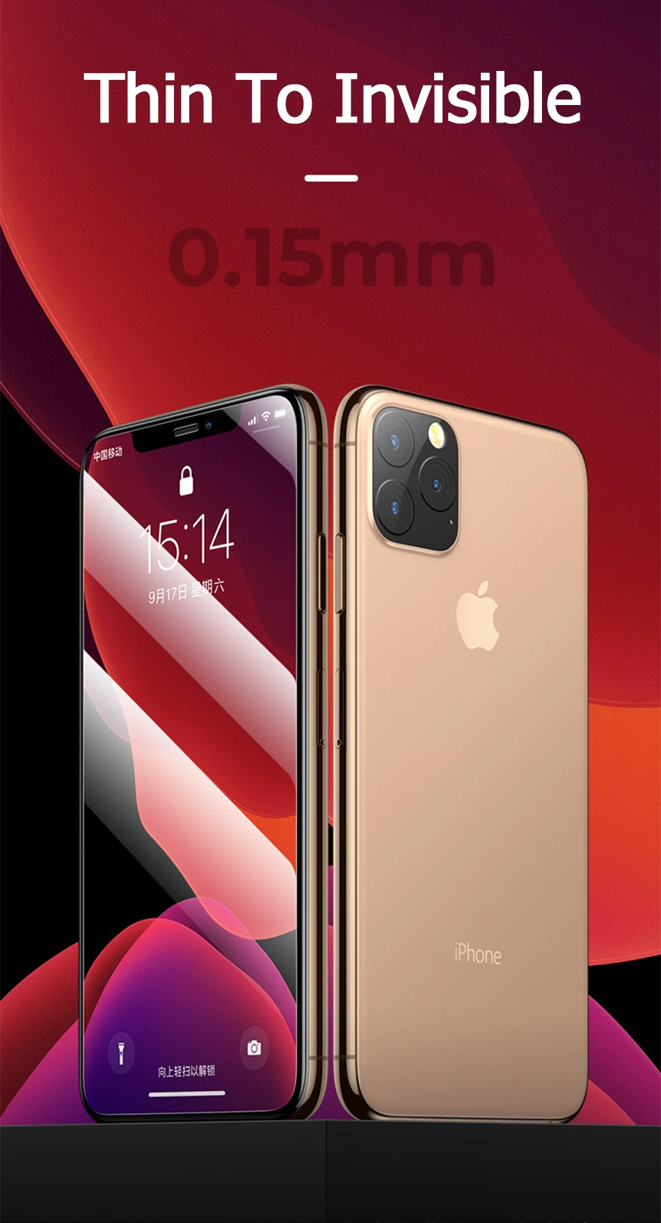 Benks защитное стекло с закругленными краями для IPhone 11 Pro Max защита экрана Анти-шок защита экрана закаленное стекло