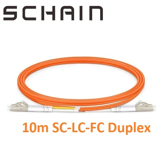 

10 м LC SC FC PC UPC патч-корд дуплексный OM2 многомодовый ПВХ 2,0 мм волоконно-оптический патч-корд ВОЛОКОННЫЙ оптический кабель