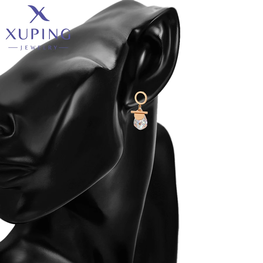 

Xuping Jewelry Summer Sale Fashion Newly Lozenge Crystal Earring for Women Girls A00634514