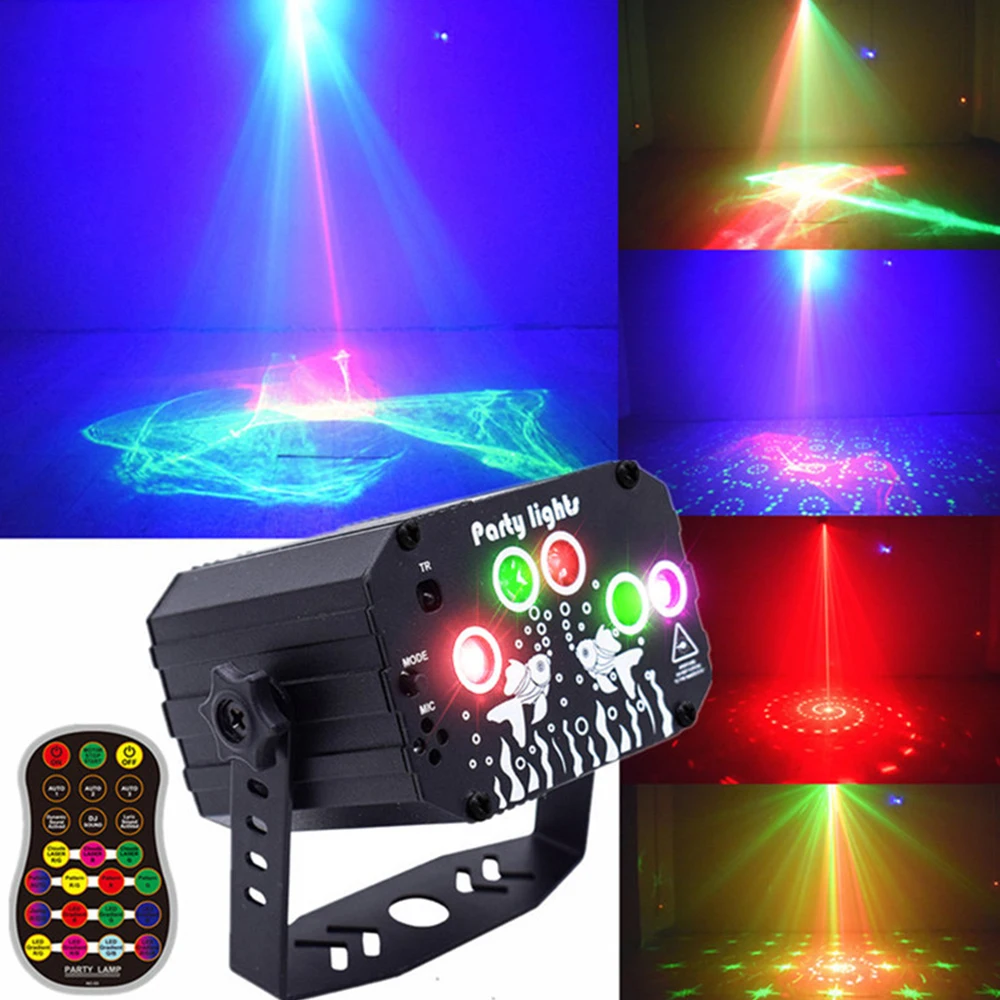 

New Upgraded Party Dream Northern Lights Portable DJ Disco Projector Lamp with Unique Nebula Effect USB Strobe Stage Laser Light