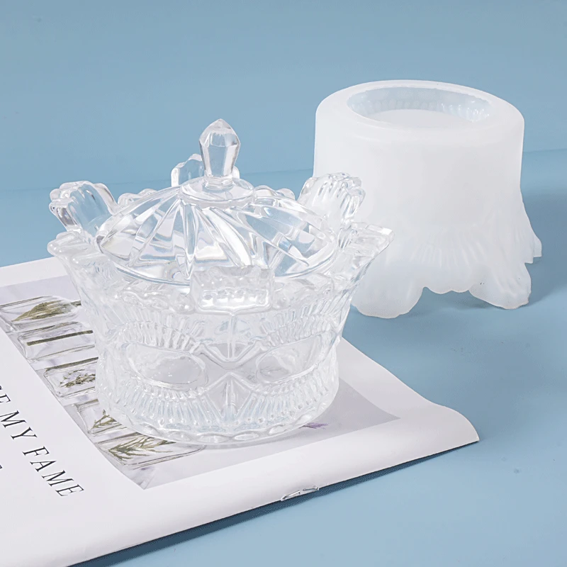 Женская коробка для хранения силиконовая форма прозрачная эпоксидная смола