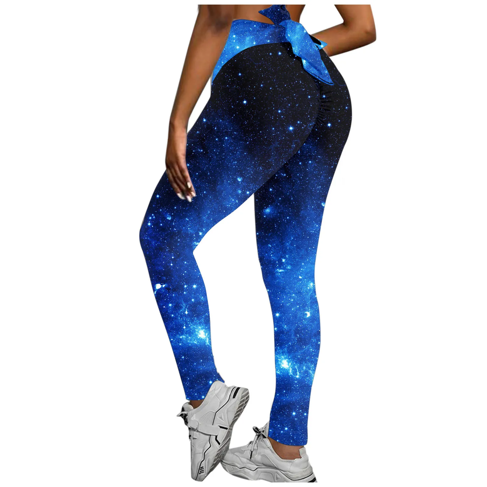 Новые сексуальные лосины женские Леггинсы Mujer Push Up Печать банта Брюки Высокая талия Растяжка Спортивная одежда для фитнеса в тренажерном зале.