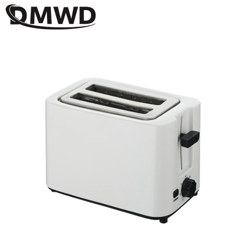 Домашний электрический тостер для хлеба DMWD с 2 ломтиками автоматическая