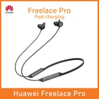 Беспроводная Bluetooth-гарнитура Huawei FreeLace Pro, Bluetooth 5,0, с микрофоном, с активным шумоподавлением, водонепроницаемая Спортивная гарнитура