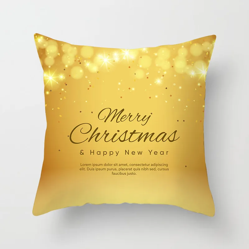 Чехол на подушку с милым мультипликационным принтом Fuwatacchi Золотая подушка со