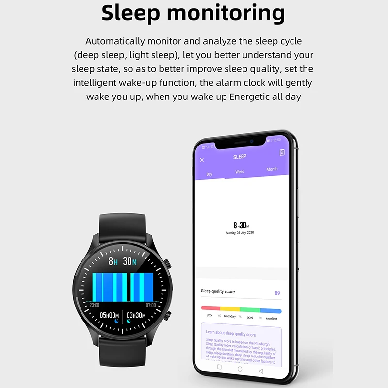 

Smart watch men sports waterproof smart bracelet message reminder heart rate sleep health monitoring female cycle smartwatch