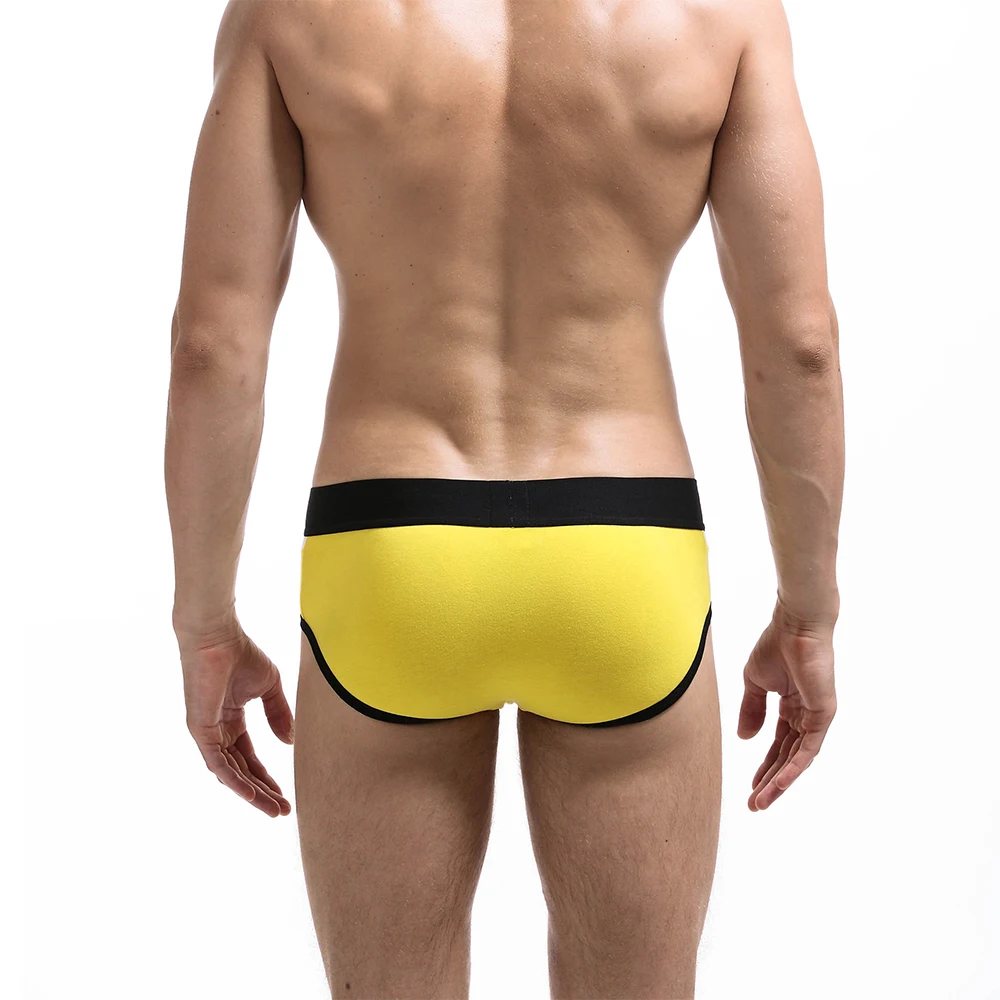 Мужские трусы-боксеры с заниженной талией черные трусы в европейском и