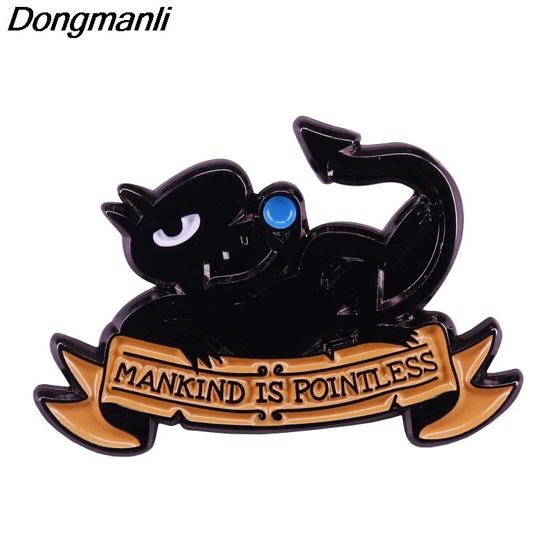 P5129 Dongmanli Luci Encouragement Inspired Demon Hard Enamel Pin Badge Backpack Collar Lapel Anime Jewelry | Украшения и
