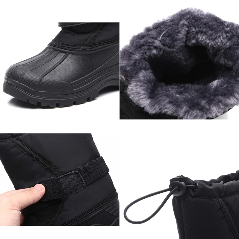 Детские ботинки для девочек детские резиновые противоскользящие зимние