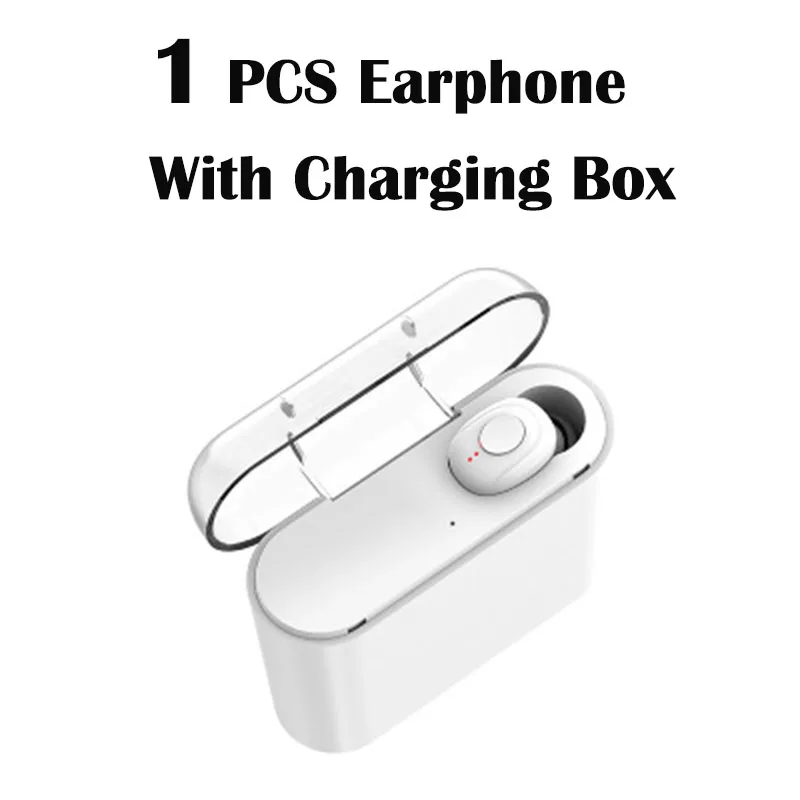 1 Earphone Беспроводной Bluetooth наушники для samsung Galaxy A9 A7 A8 A10 A3 A5 A6 плюс A20e A20 A60 A50 A40 A30 наушники с зарядным устройством - Цвет: 1 Earphone
