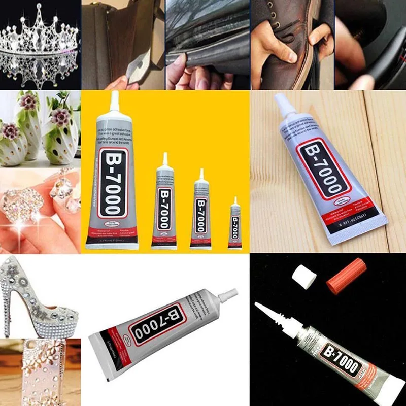 

1/4/10pcs B-7000 Glue Industrial Adhesive for Phone Frame Bumper Jewelry JAN88