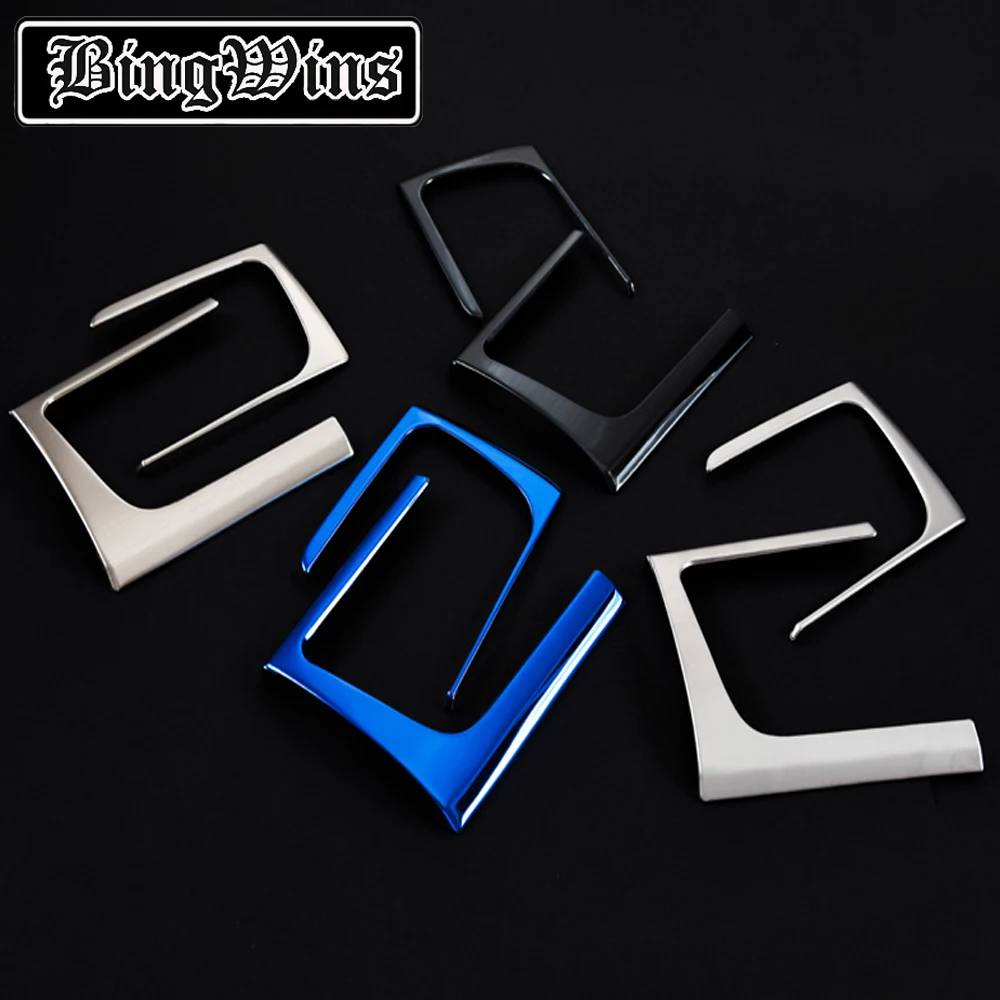 

Car styling For Toyota Highlander 2015-2019 ABS Chrome Air Outlet Vent Ring Cover Trim