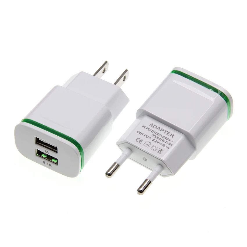 Универсальное зарядное устройство с 2 USB портами А|Зарядные устройства| |