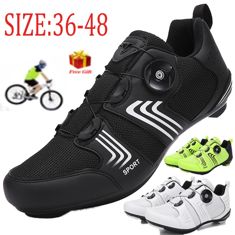 

Новинка 2021, красочная велосипедная обувь с замком, обувь для мужчин и женщин, велосипедная обувь, велосипедные шнурки, замок, дорожная велос...