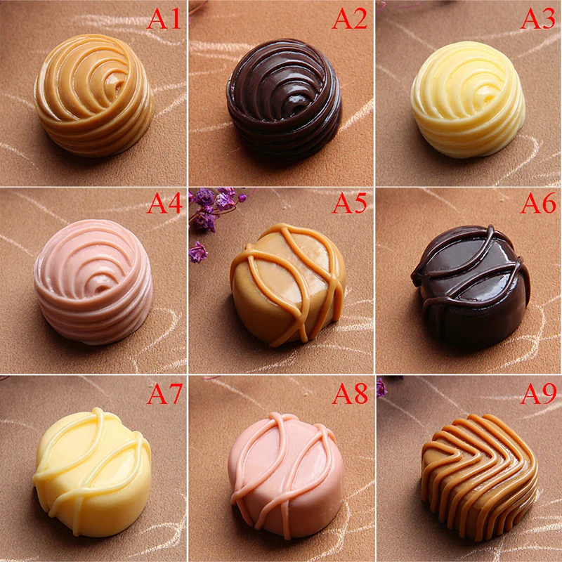 Современные аксессуары для украшения холодильника имитация еды шоколада милый