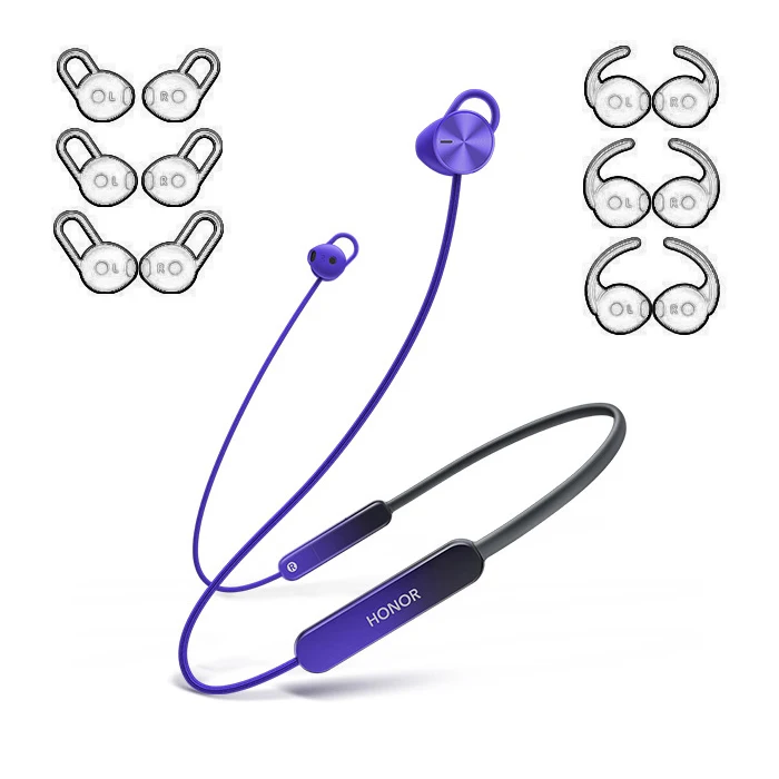 huawei Honor xSport PRO, беспроводные наушники с шейным ремешком, Bluetooth, 5,0, HiPair, быстрая зарядка, 18 h, воспроизведение, симметрия, ENC, IP55 - Цвет: Nebula Purple
