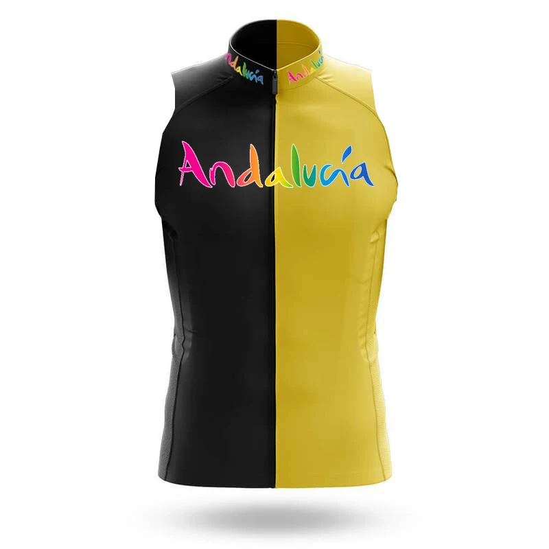 Велосипедная Андалусия без рукавов не ветрозащитная майка Женская Джерси форма