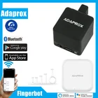 Переключатель открытиязакрытия Adaprox Fingerbot, самый маленький робот Smart LifeTUYA Adaprox APP, умные механические рычаги для Alexa Google Home