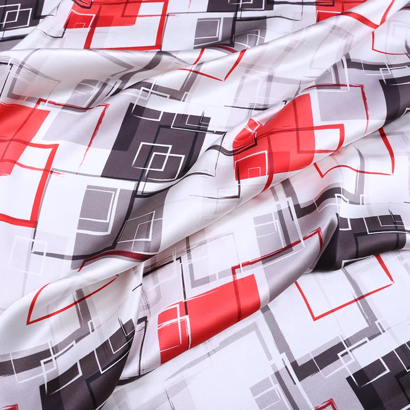 120 см ширина натуральный шелк ткань МЕТР 19 мм стрейч шелковая атласная Глянцевая