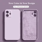Официальный Оригинальный жидкий чехол для iphone 13 11 12 Pro Max SE 2020, чехол для iPhone 12 12pro 11 13mini XR XS 8 7 Plus, чехол