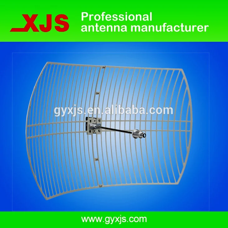 

5.1G to 5.8G 30dBi 3G wimax Grid Parabolic dish Antenna