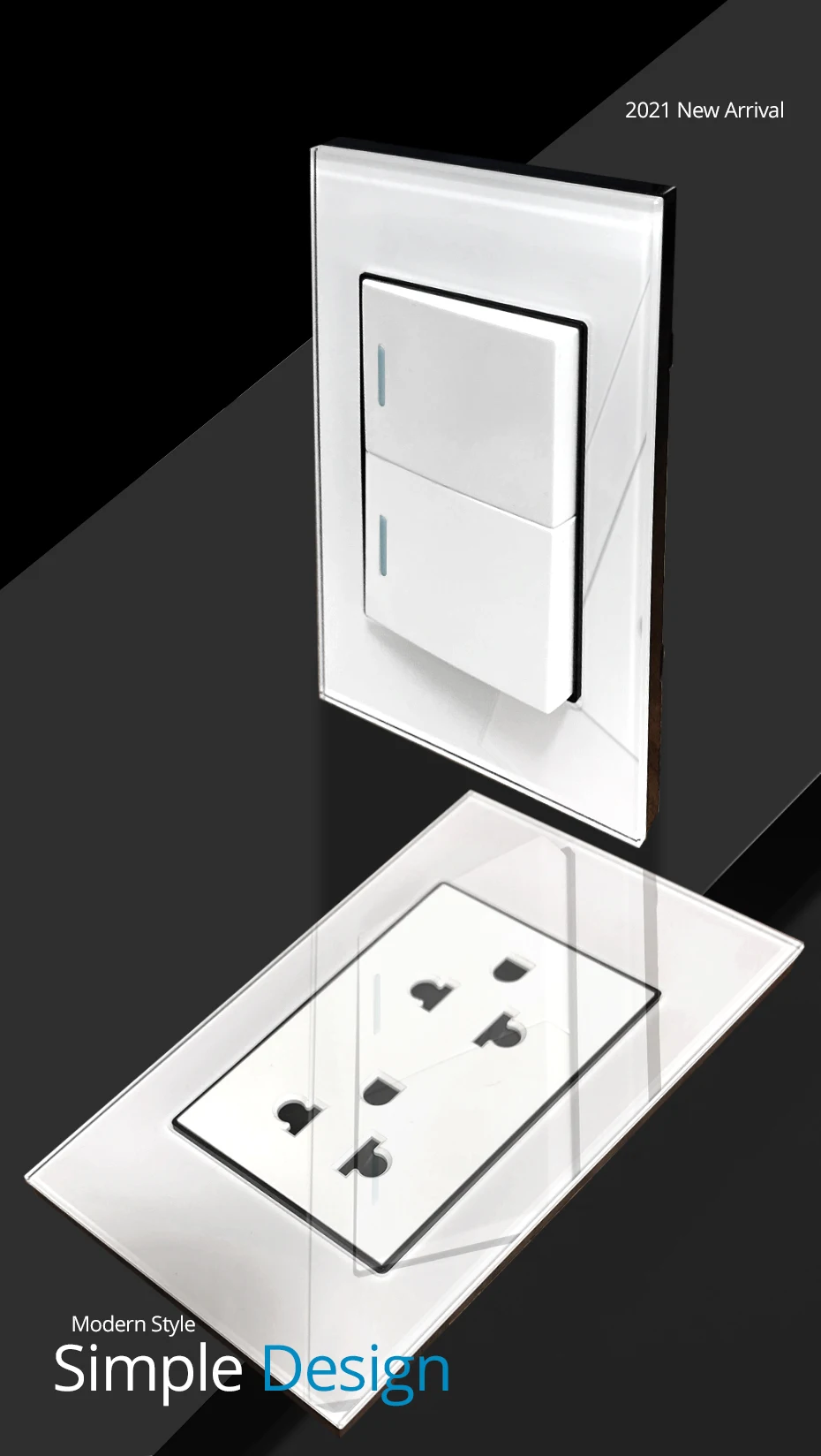 interruptores e acessórios para interruptores