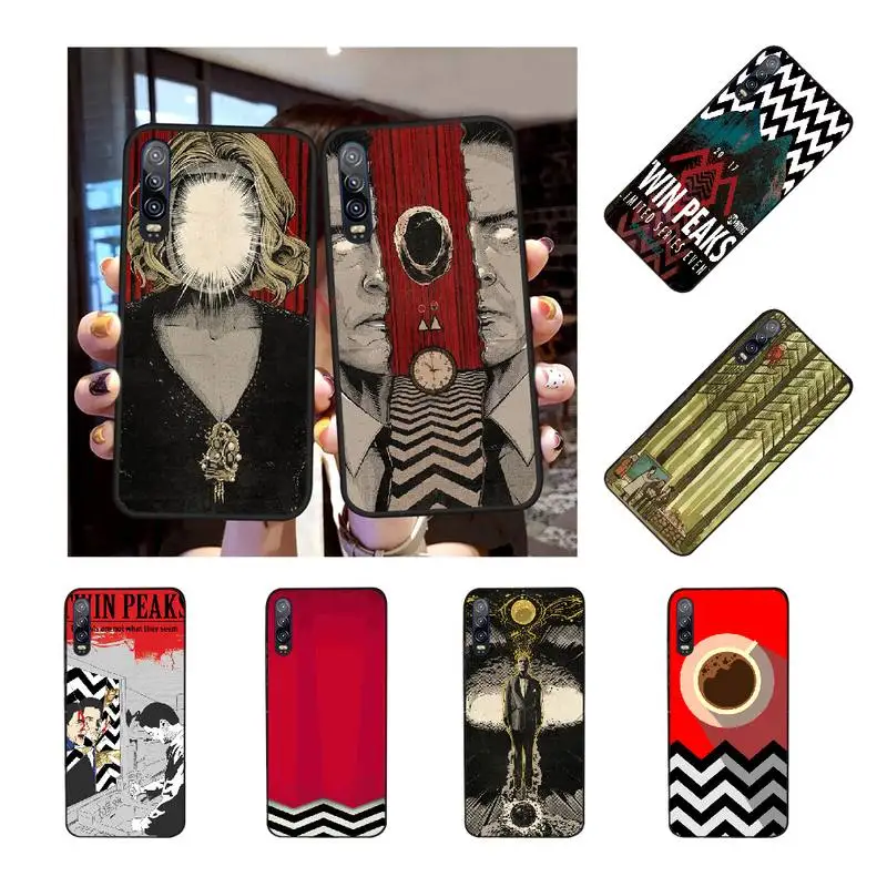 NBDRUICAI Twin Peaks мягкий силиконовый черный чехол для телефона Huawei P30 P20 P10 P9 P8 Mate 20 10 Pro Lite