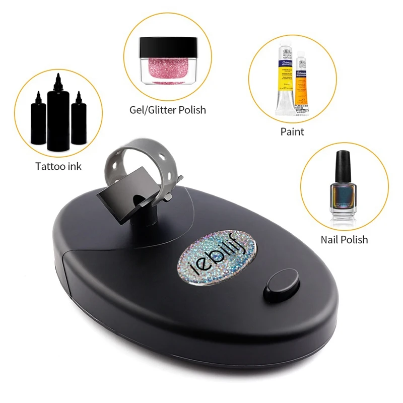 

Electric Adjustable Nail Polish Shaker Gel Ink Paint Shaking Device Anti Caking Shaking Machine